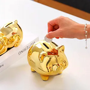 Скарбничка керамічна Piggy Bank Весільна Велика - Фото 1