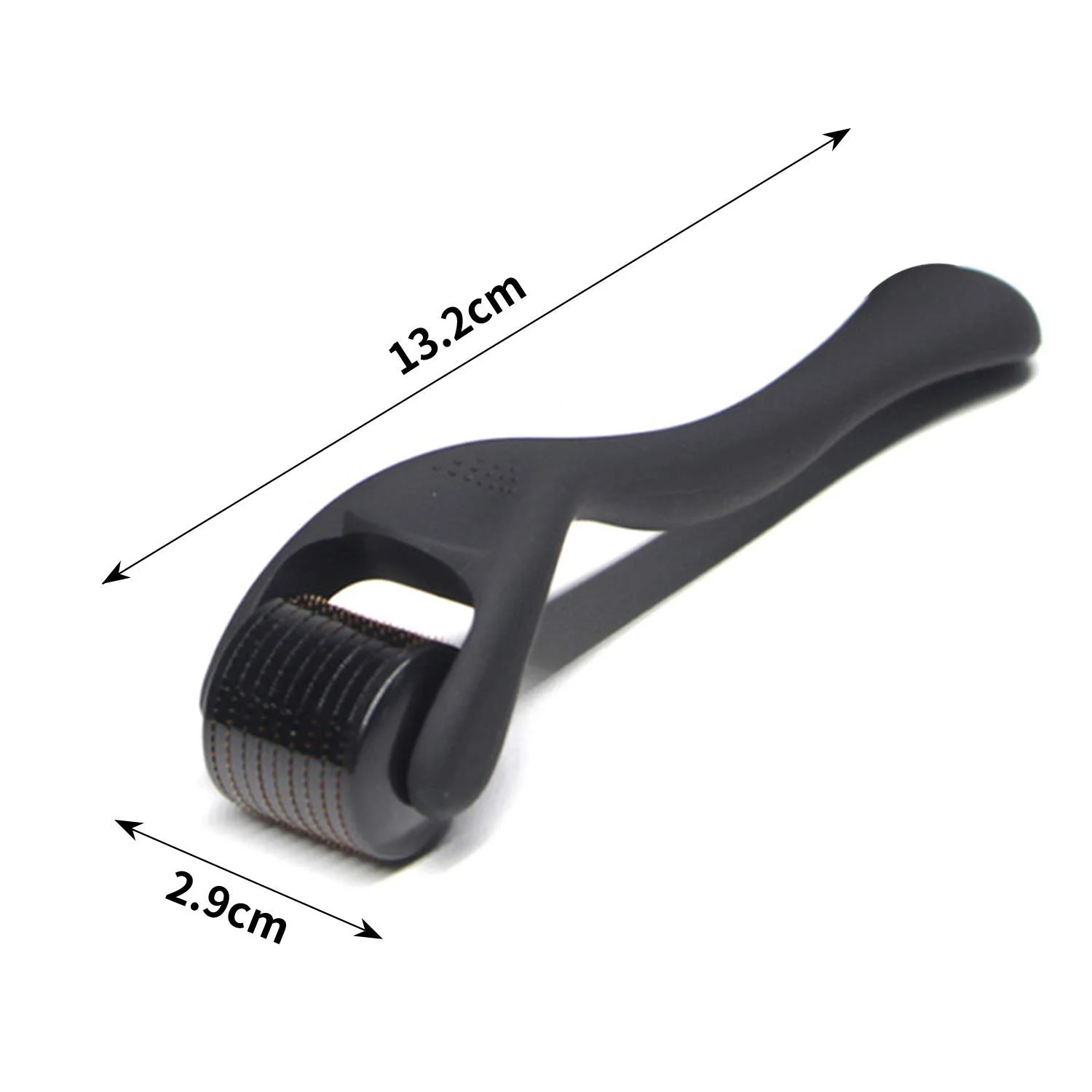 Ролик для бороди LATTCURE 0,5 мм, дермаролер для мікронідлінгу, 540 мікроголок з нержавіючої сталі, фото №7