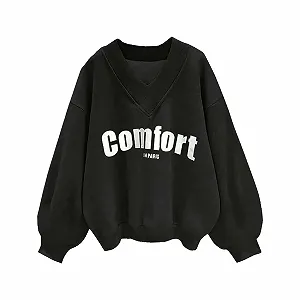 Женский Свитшот 2024 Зима Разноцветный - Фото 1