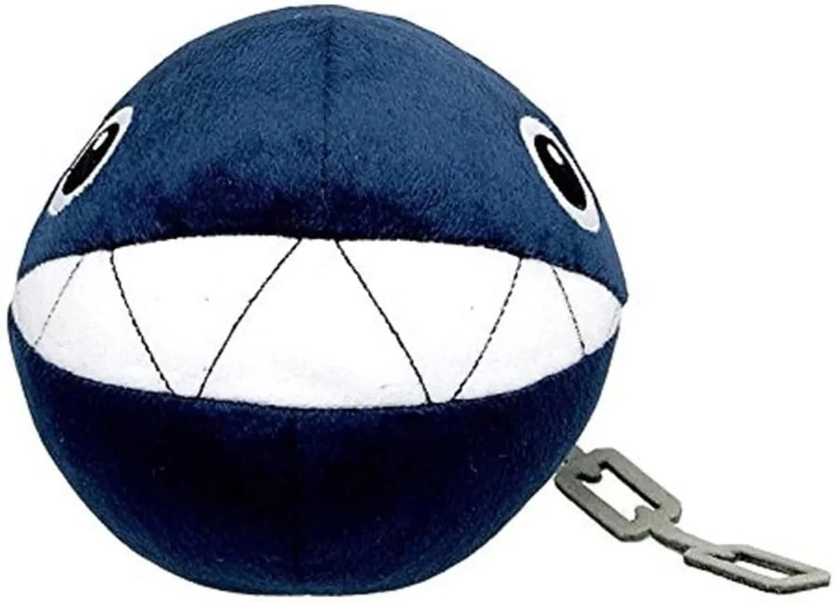 Мягкая игрушка Little Buddy Toys Nintendo Super Mario All Star Collection Chain Chomp 6 дюймов, фото №1 Мягкая игрушка Little Buddy Toys Nintendo Super Mario All Star Collection Chain Chomp 6 дюймов, фото №1