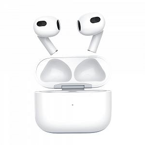 Беспроводные наушники XO X12 TWS Bluetooth v5.1 200mAh Type-C LED White - Фото 1