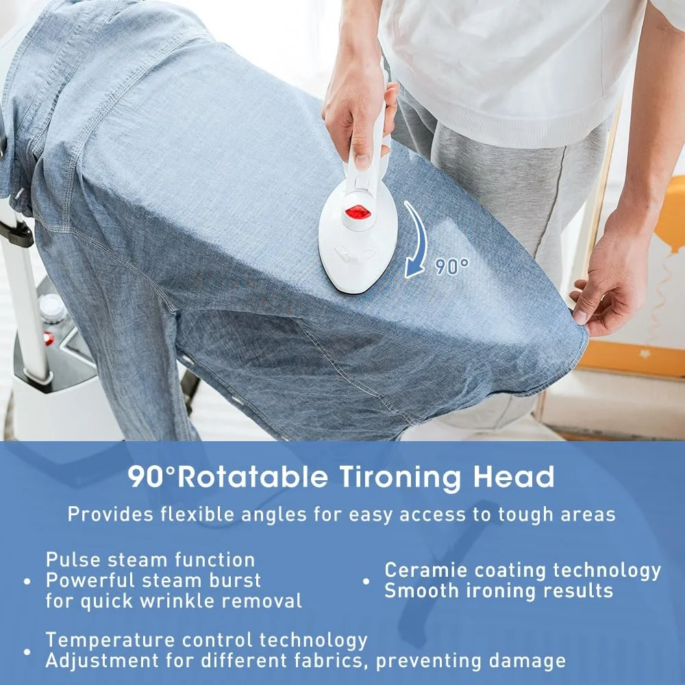 Отпариватель Bamboosang 1400 W 95 г/мин 1.6 л, фото №4 Отпариватель Bamboosang 1400 W 95 г/мин 1.6 л, фото №4