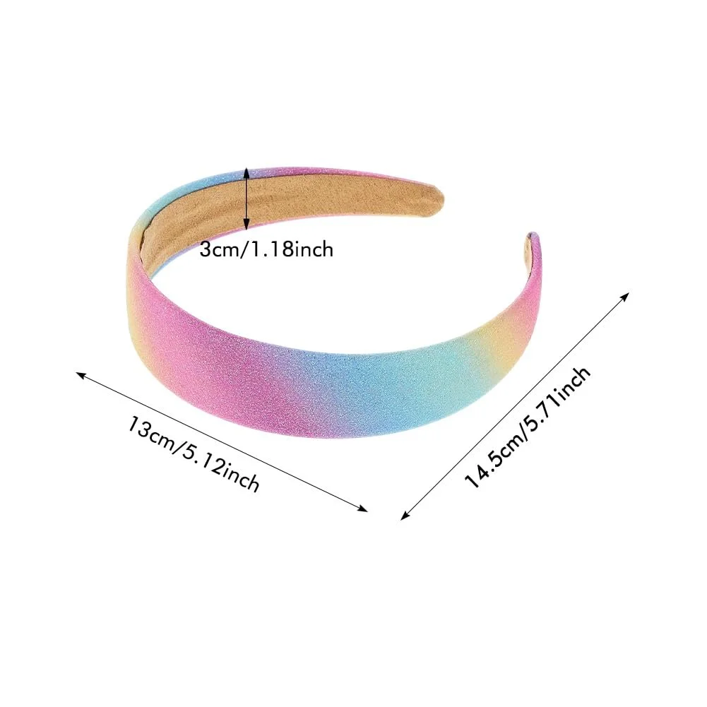 Набір обручів для волосся з блискітками (2 шт.), фото №2