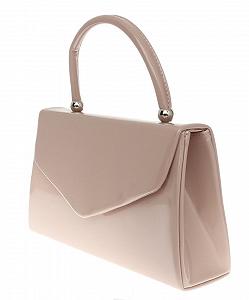 Клатч Girly Handbags лакований, жіночий, маленький жорсткий synthetic.ua - Фото 1