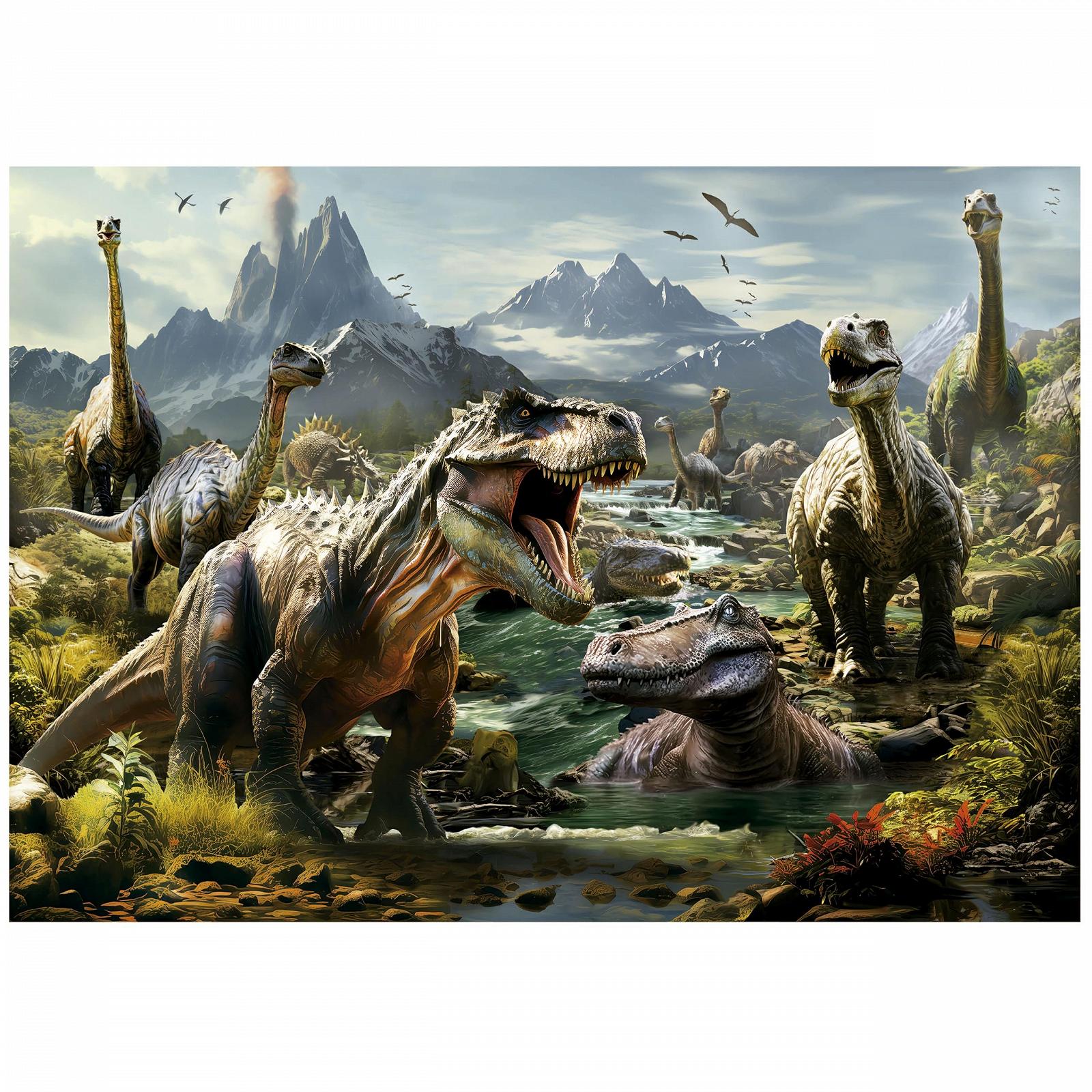 Пазл Educa 19924 Wild Dinosaurs 1000 элементов 68 x 48 см, фото №3 Пазл Educa 19924 Wild Dinosaurs 1000 элементов 68 x 48 см, фото №3