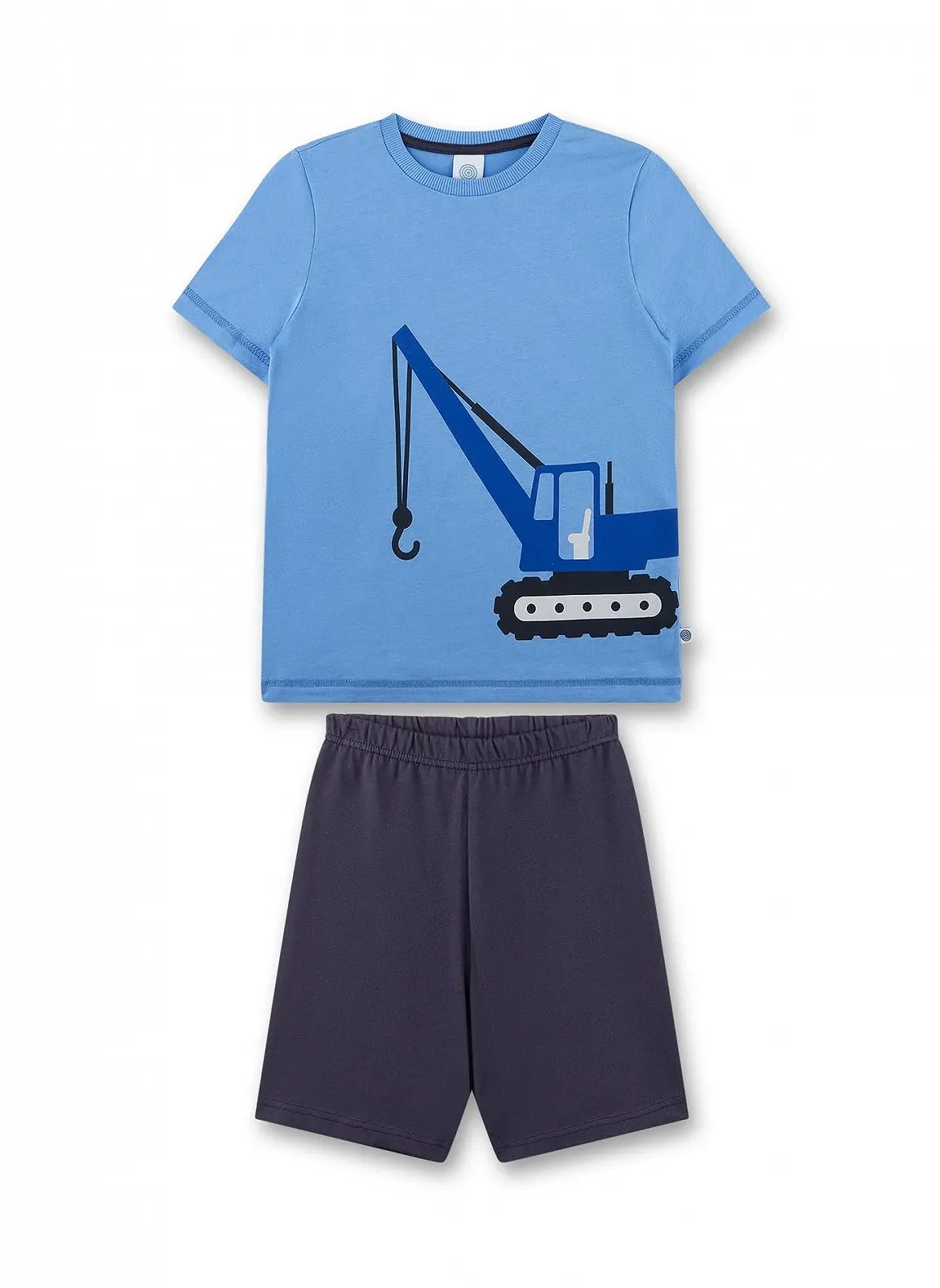 Піжама Sanetta для хлопчиків Коротка Синя, фото №1 Піжама Sanetta для хлопчиків Коротка Синя, фото №1