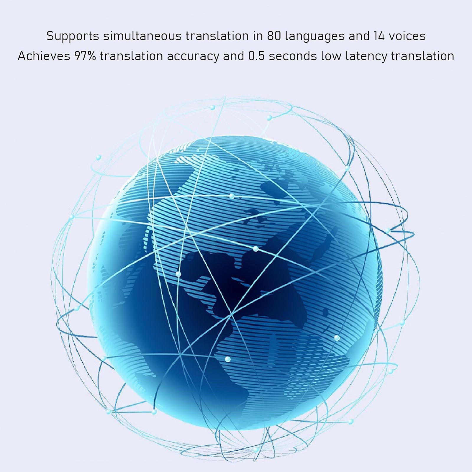 Навушник-перекладач Мова 80 мов 14 Голос Одночасний, фото №4