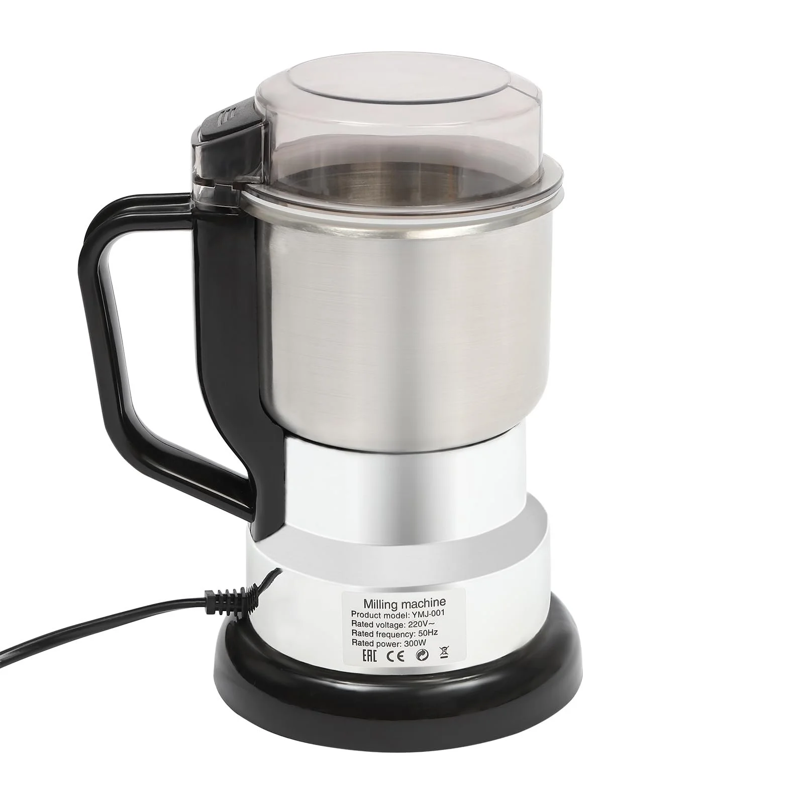 Электрическая кофемолка 500 г, Большая млинница для специй с лезвиями из нержавеющей стали, 300 Вт., фото №3 Электрическая кофемолка 500 г, Большая млинница для специй с лезвиями из нержавеющей стали, 300 Вт., фото №3