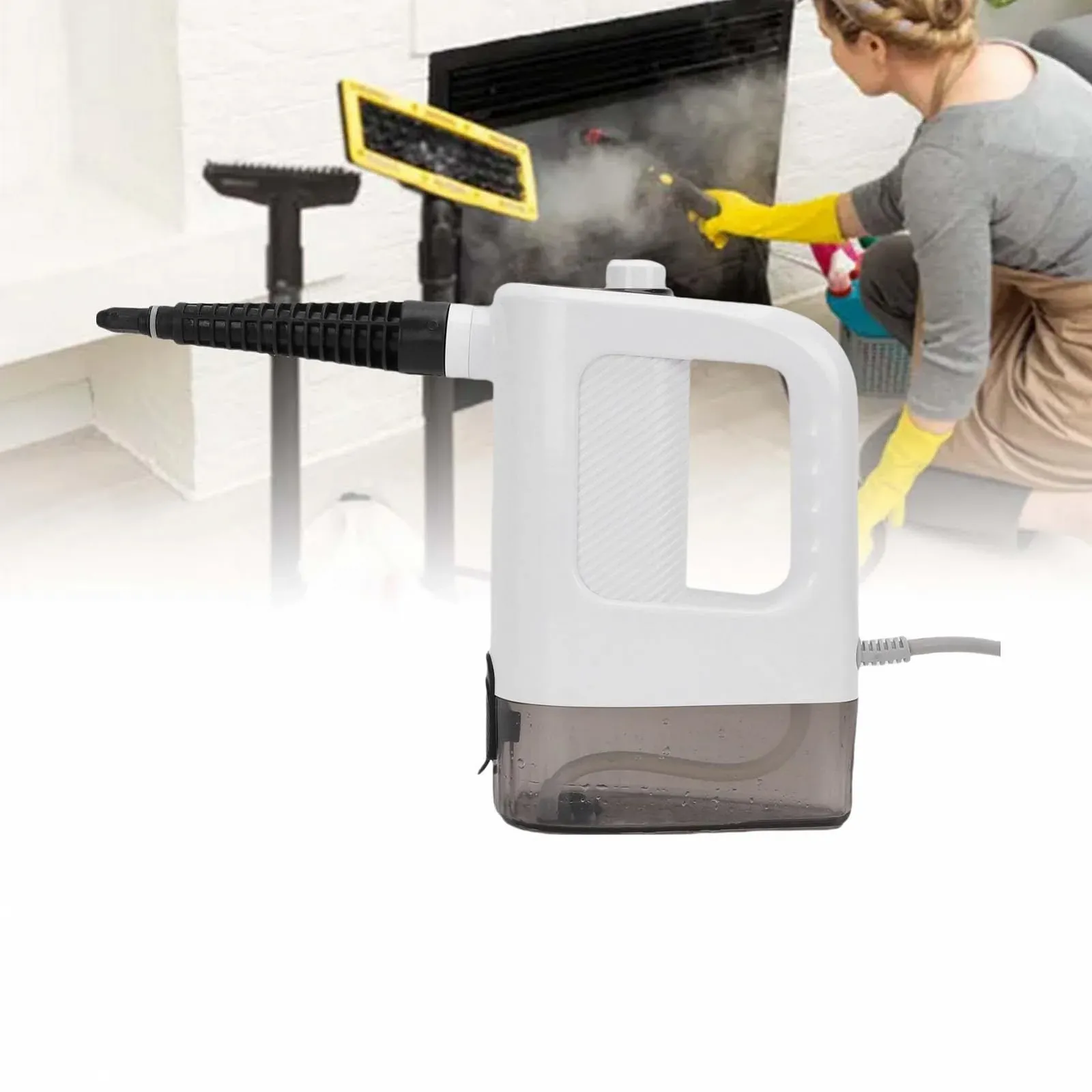 Ручний пароочисник Bewinner 1200 Вт 400 мл 15 с EU Plug, фото №6 Ручний пароочисник Bewinner 1200 Вт 400 мл 15 с EU Plug, фото №6