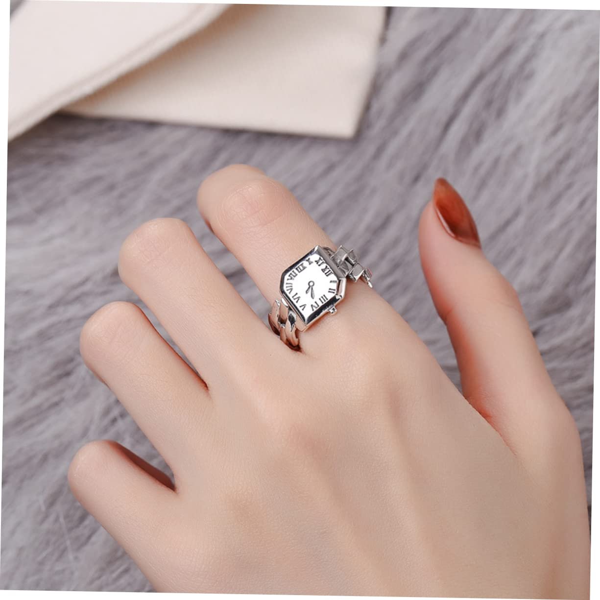 Годинник-кільце Healvian Срібний для жінок, фото №6 Годинник-кільце Healvian Срібний для жінок, фото №6