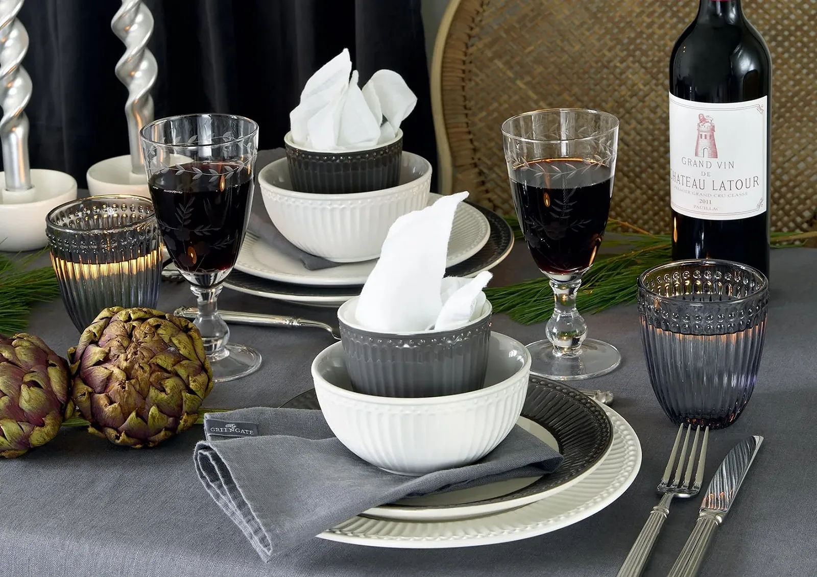 Миска GreenGate Alice Белый Фарфор D x В 10 x 9 см, фото №5