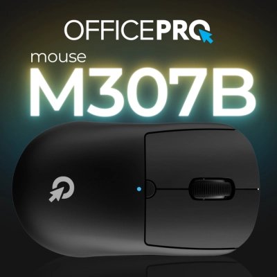 Мышка OfficePro M307B Silent Click Wireless/Bluetooth Black (M307B), фото №5 Мышка OfficePro M307B Silent Click Wireless/Bluetooth Black (M307B), фото №5
