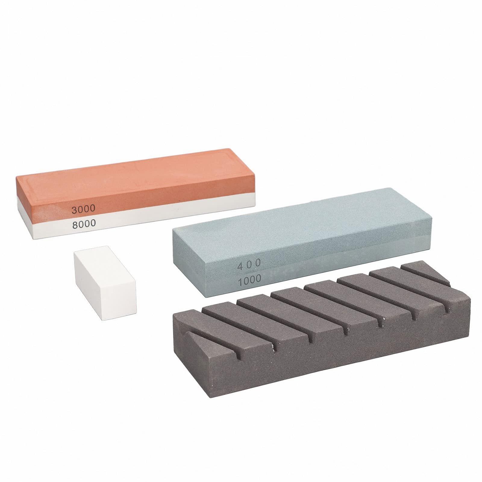 Набір для заточування ножів 1000 6000 грит з каменем та дерев'яною основою, фото №4 Набір для заточування ножів 1000 6000 грит з каменем та дерев'яною основою, фото №4