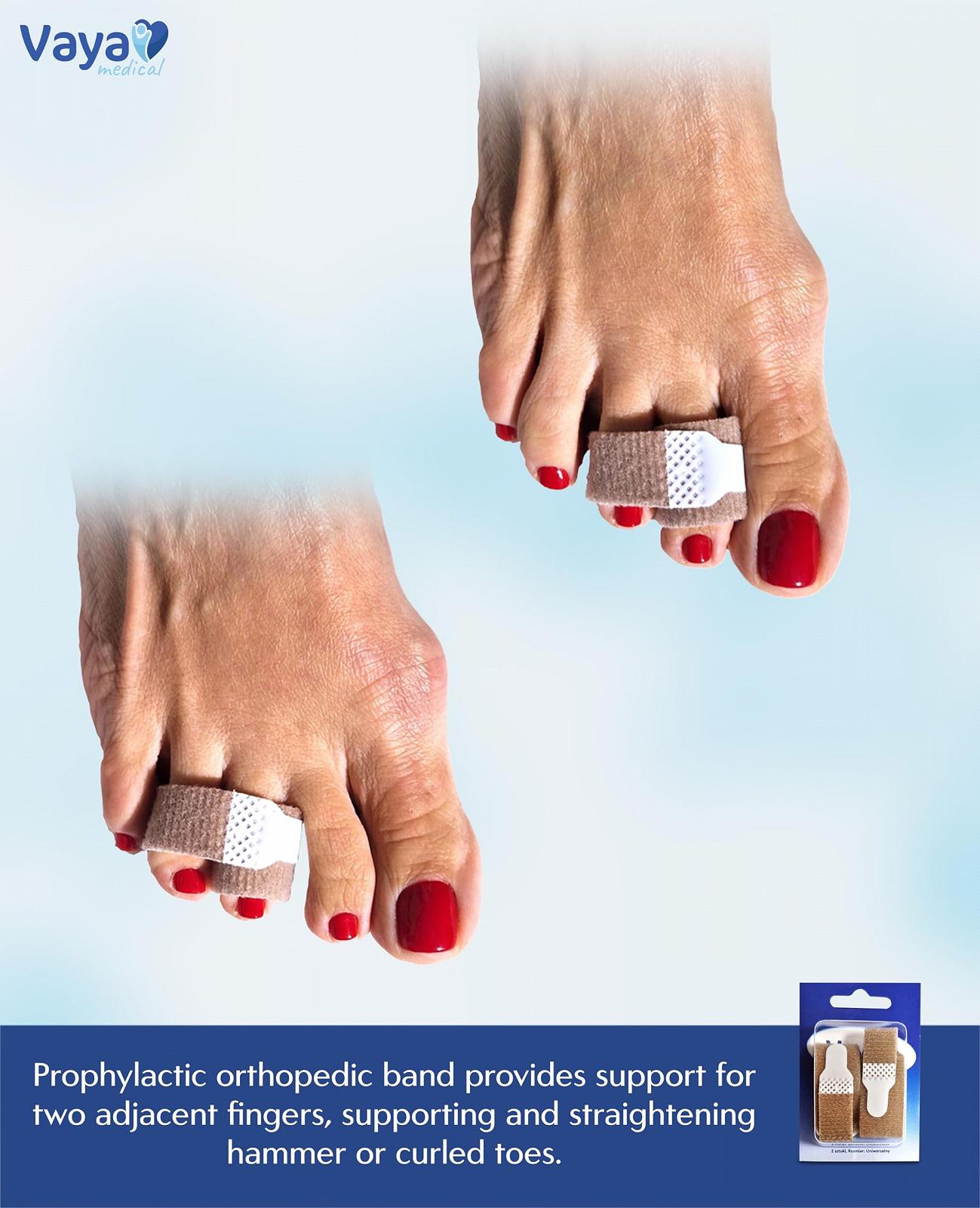 Роздільник для молоткоподібних пальців 2 шт. Коректор, фото №4