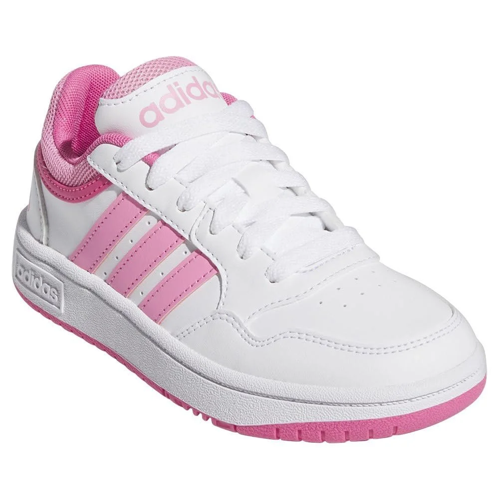 Кросівки дитячі adidas Hoops 3.0 FTWR White-Bliss Pink-Pulse Magenta, фото №5