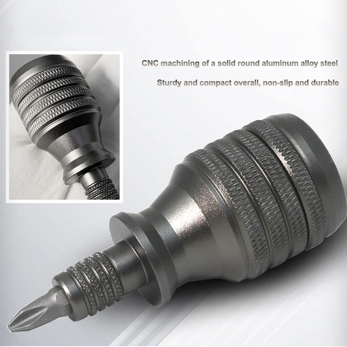 Набор отверток Graootoly 7 в 1 Mini Titanium Magnetic 1/4" Torx, фото №3