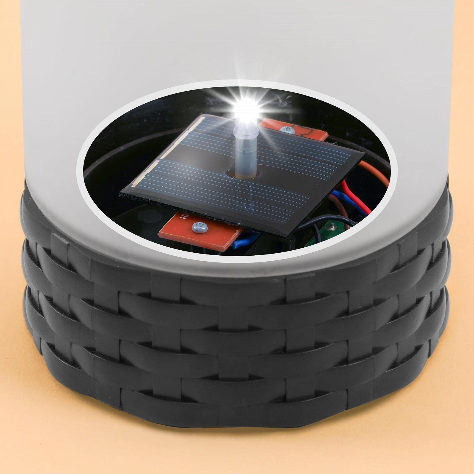 Настільна лампа Esotec 102075 Сонячна В стилі ротанга Скляна 15 см, фото №3