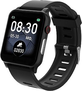 Смарт-годинник Heyro Fit 21 39 мм / Bluetooth / Вологозахист 5 АТМ / Black - Фото 1
