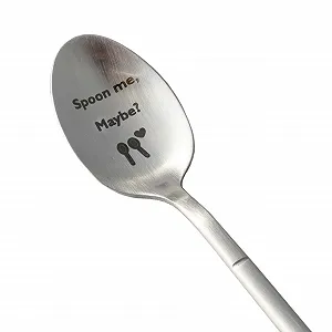 Кофейная и десертная ложка из нержавеющей стали 18/10 Zinello Design Spoon Me, Maybe - Фото 1