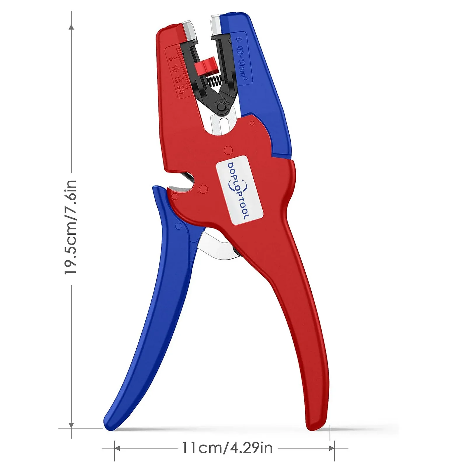 Автоматический стриппер для кабеля Doplop AWG 32-7 / 0,03-16 мм², фото №6