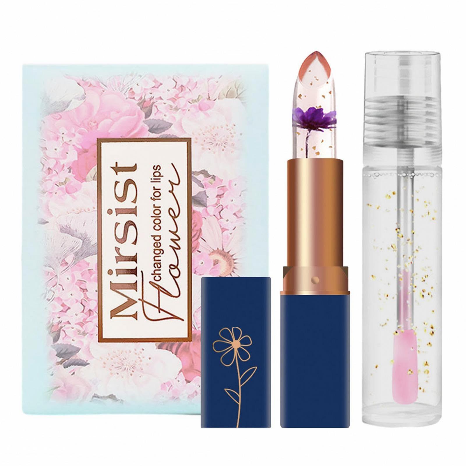 Блюменгелеєвий Блиск 2 шт Набір Блисків для Губ з Магічною Зміною Кольору від Температури, фото №1 Блюменгелеєвий Блиск 2 шт Набір Блисків для Губ з Магічною Зміною Кольору від Температури, фото №1