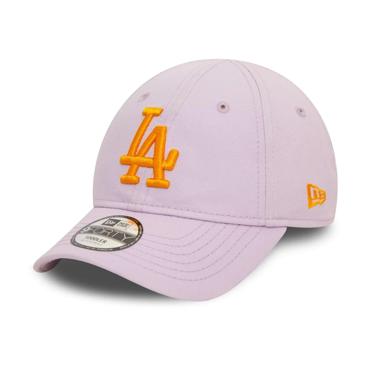 Кепка New Era 9Forty Los Angeles Dodgers детская розовая, фото №4