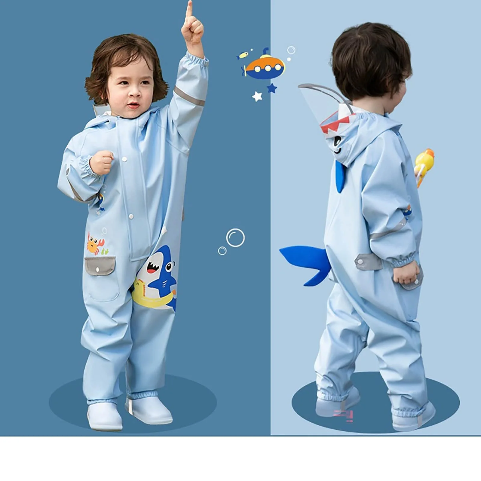 Детская дождевая куртка Ultraleicht Прочная Легкая переходная куртка для отдыха больших размеров Outdoor Прочная куртка Softshell Winddicht для дождливой и слякотной погоды, фото №3