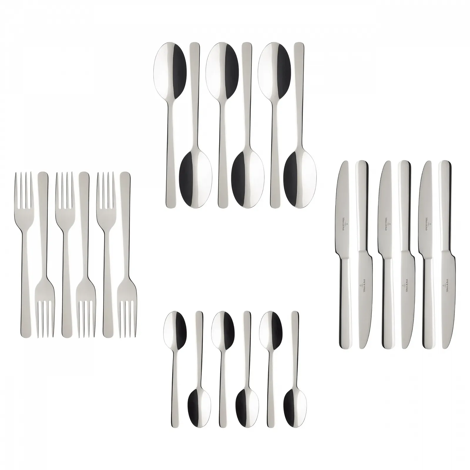 Набір столових приборів Villeroy & Boch Louis 24 од., фото №1 Набір столових приборів Villeroy & Boch Louis 24 од., фото №1