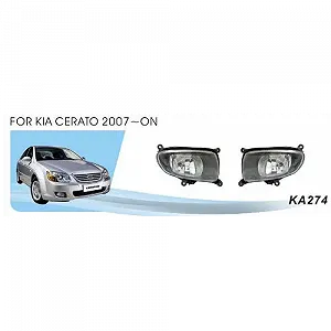 Протитуманні фари Vitol KA-274W KIA Cerato 2007 - Фото 1