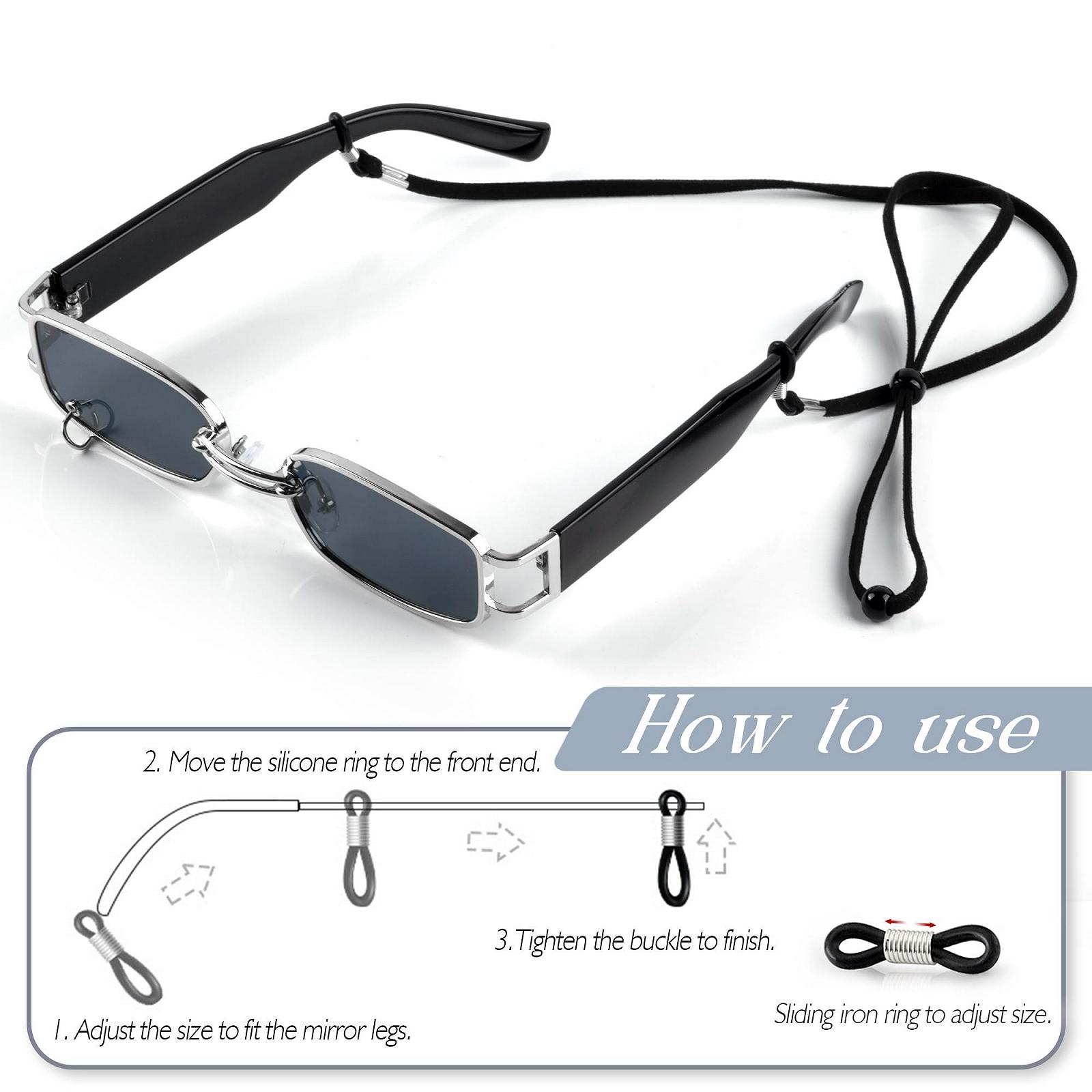 Сонцезахисні Окуляри Прямокутні Класичні MEGAVOW для Чоловіків та Жінок Модні, фото №4