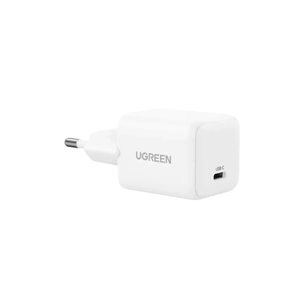 Зарядное устройство Ugreen USB-C PD20W GaN X512 white (55554), фото №4 Зарядное устройство Ugreen USB-C PD20W GaN X512 white (55554), фото №4