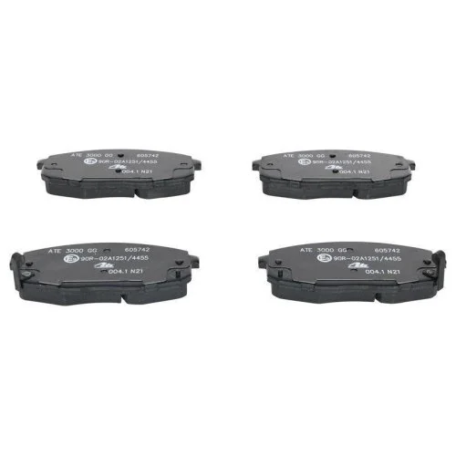 Комплект тормозных колодок, дисковый тормоз ATE 13.0460-5742.2 для HYUNDAI KIA, передний мост, фото №2 Комплект тормозных колодок, дисковый тормоз ATE 13.0460-5742.2 для HYUNDAI KIA, передний мост, фото №2