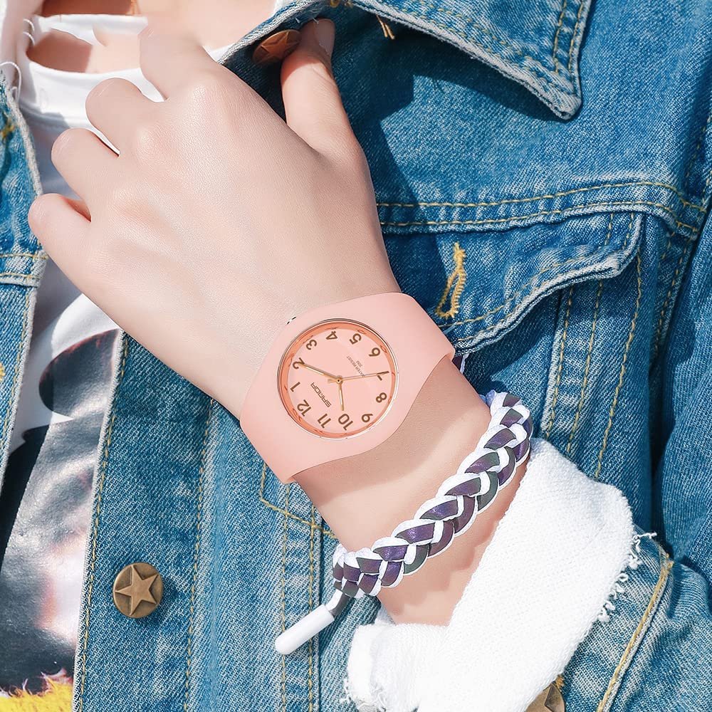 Годинник жіночий XCZAP Fashion Jelly Series Електронний кварцовий Чорний/Білий, фото №2