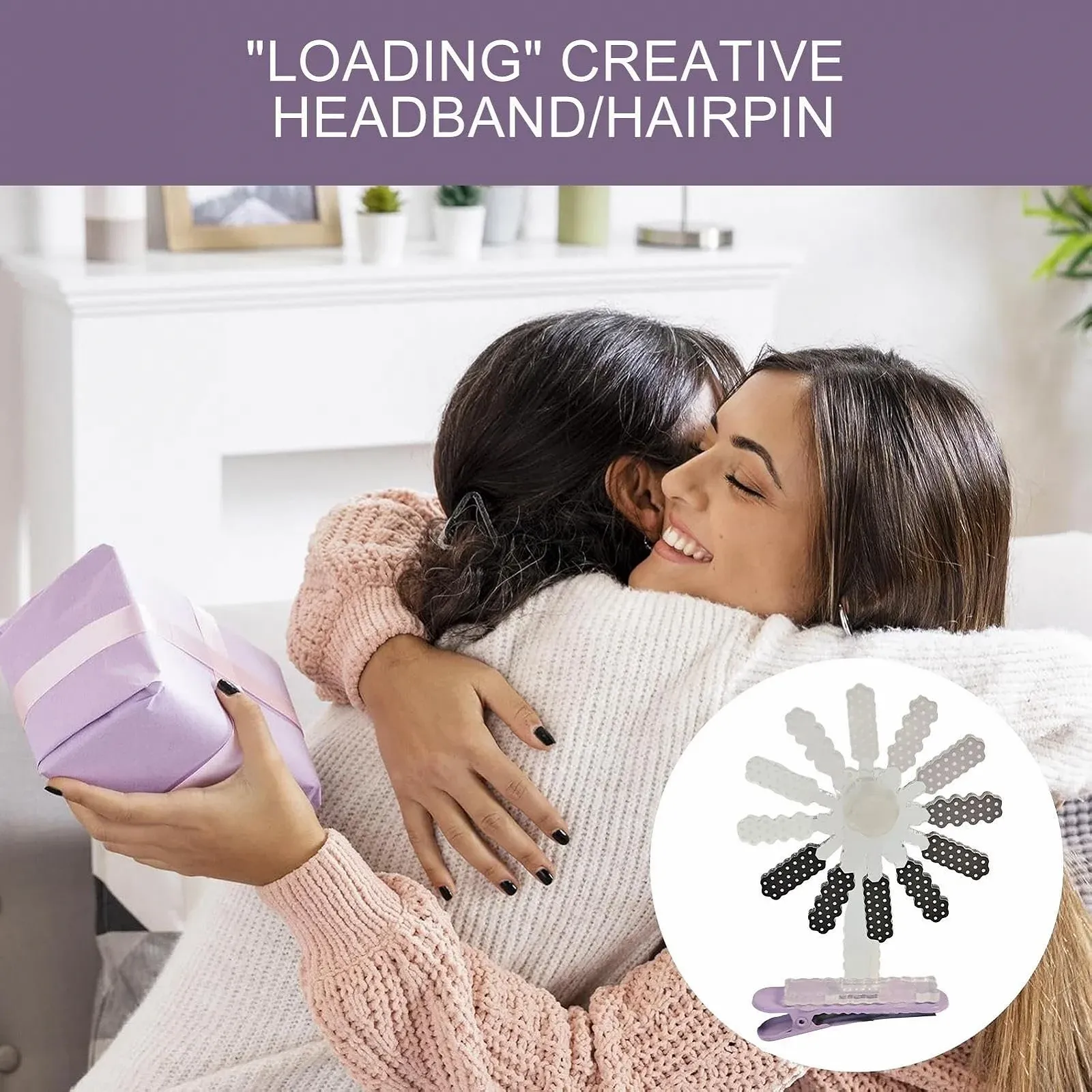 Заколки для волос Bexdug Симпатичные аксессуары для укладки волос для молодежных женщин на каждый день, праздники, свадьбу, школу, мероприятия, путешествия, экономия времени на утренний уход, досуг, фото №6