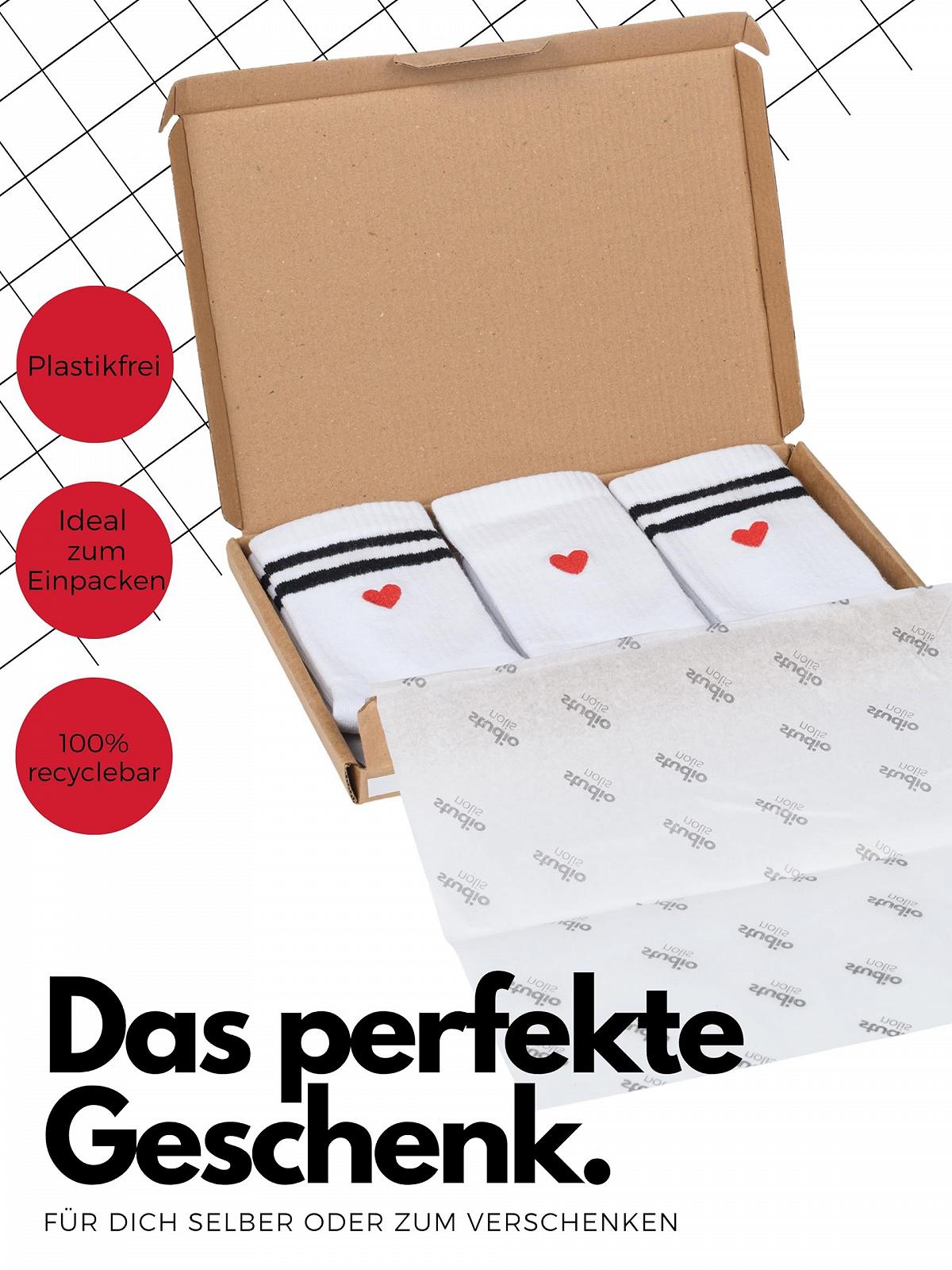 Теннисные носки Love Socks Women, набор 3 шт., вышивка сердца, ретро полоски, мотив сердца, хлопок Oekotex 100, фото №4