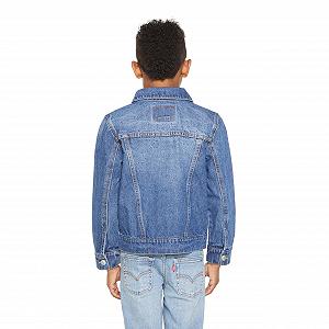 Куртка Levi's Kids Trucker для мальчиков synthetic.ua - Фото 1