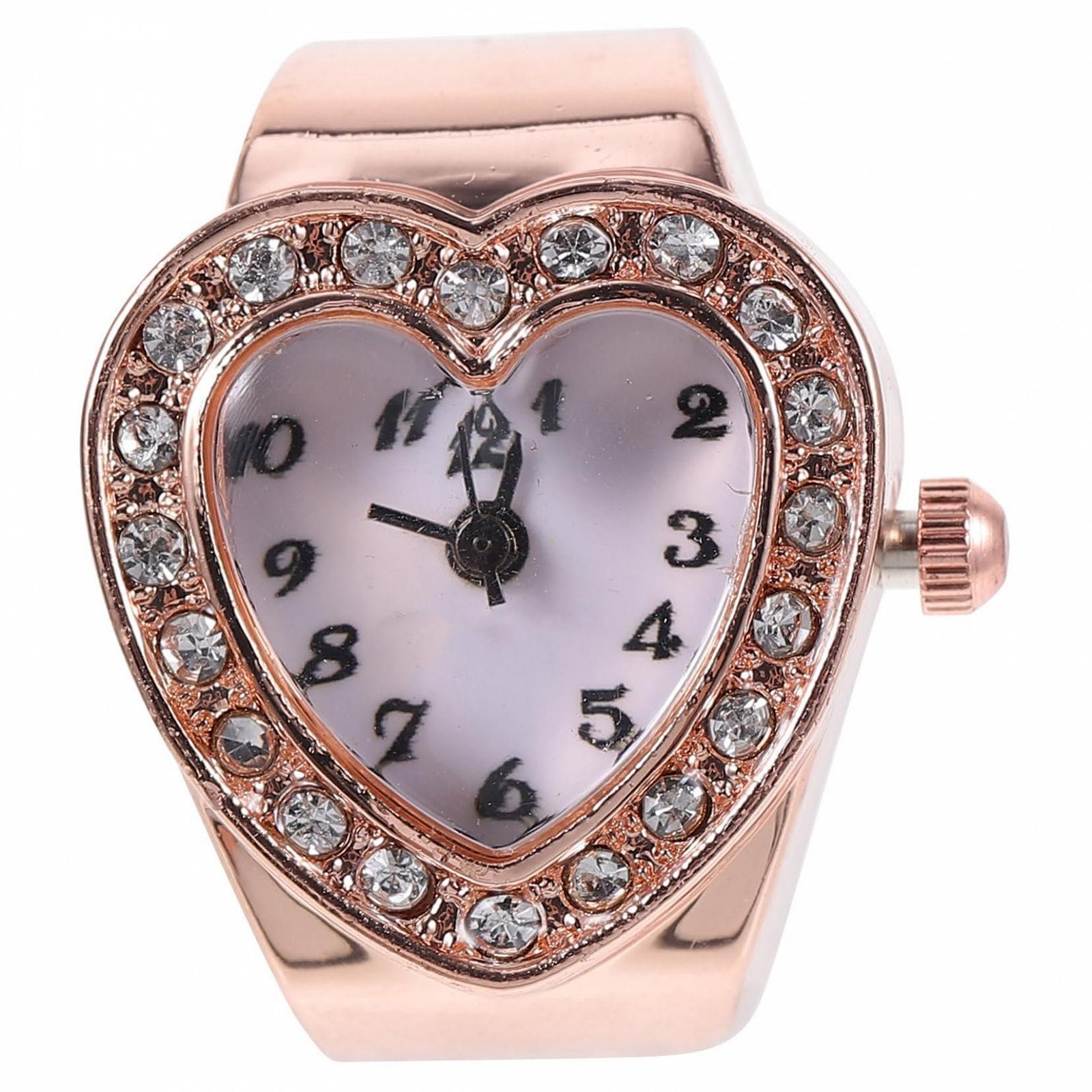 Кільце-годинник WRITWAA Серце Кварцовий, фото №1