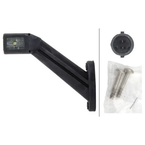 Габаритний ліхтар HELLA 2XS 011 744-021 для DAF SCANIA VAN HOOL KRONE SOMMER правий, фото №2