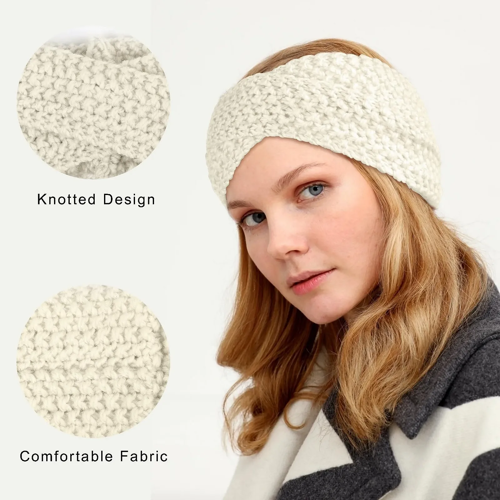 Пов'язка на голову зимова TERSE, фото №4