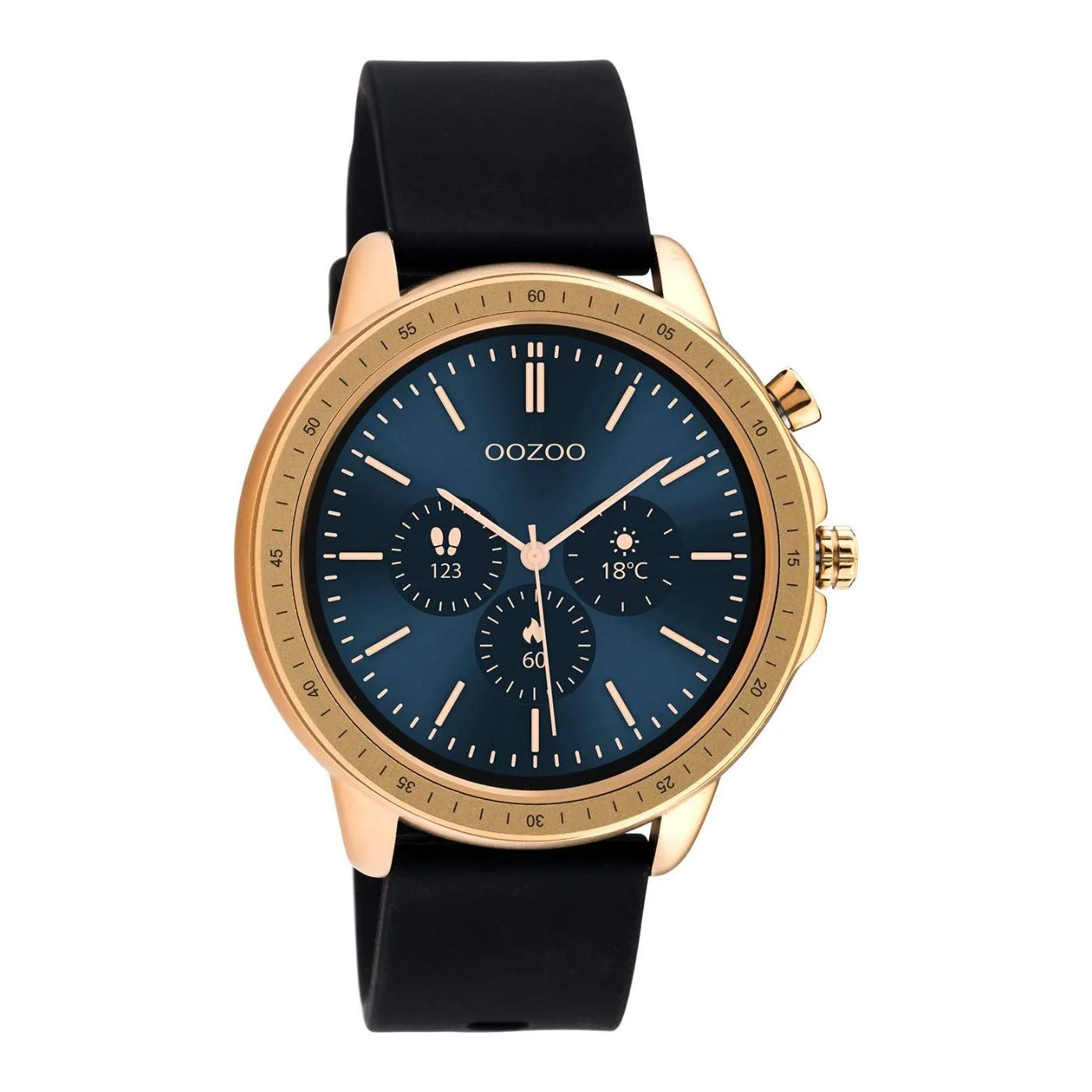 Смарт-часы Oozoo Унисекс Фитнес-часы 45 мм с силиконовым ремешком 20 мм для мужчин и женщин Фитнес-часы с шагомером Фитнес-трекер Спортивные часы для iOS и Android, фото №5 Смарт-часы Oozoo Унисекс Фитнес-часы 45 мм с силиконовым ремешком 20 мм для мужчин и женщин Фитнес-часы с шагомером Фитнес-трекер Спортивные часы для iOS и Android, фото №5