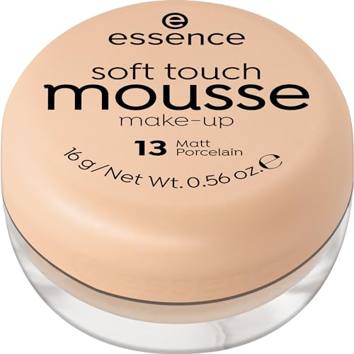 Тональная основа essence Soft Touch Mousse No. 13 Матовый фарфор 16 г, фото №1