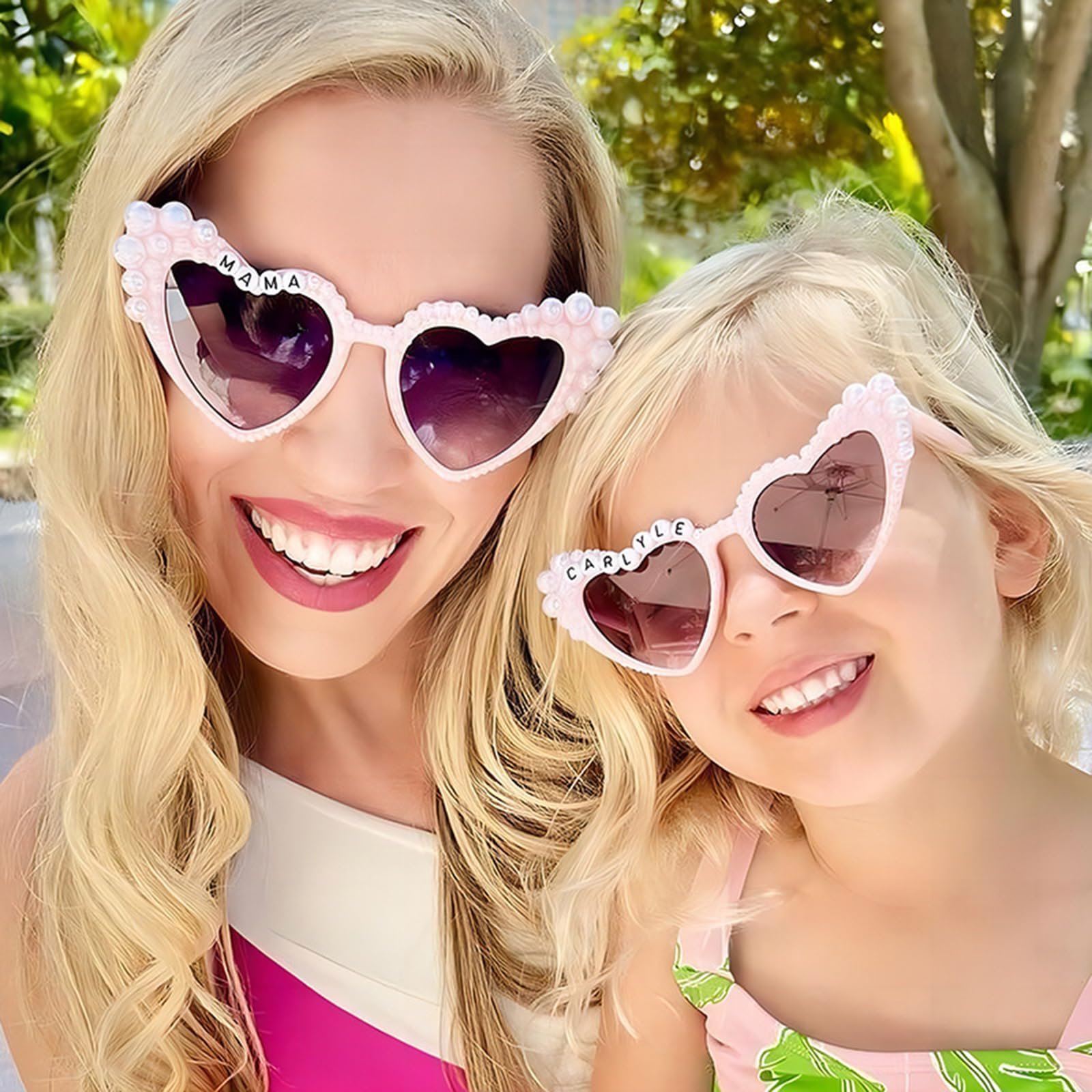 Солнцезащитные Очки Сердцевидные LHLZNB Разноцветные Стразы Розовый, фото №5 Солнцезащитные Очки Сердцевидные LHLZNB Разноцветные Стразы Розовый, фото №5