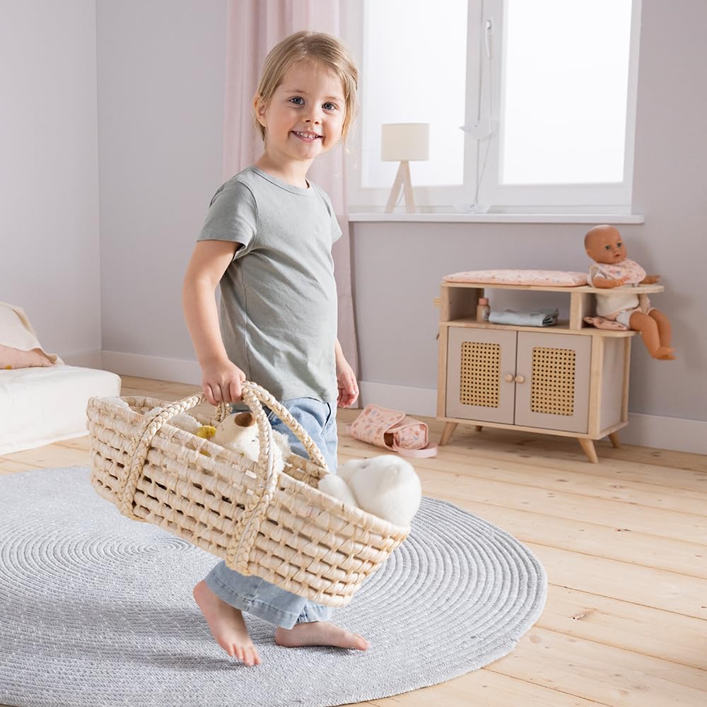 Кошик для ляльок howa 1406 з матрацом Miniflowers для ляльок до 50 см, фото №3 Кошик для ляльок howa 1406 з матрацом Miniflowers для ляльок до 50 см, фото №3