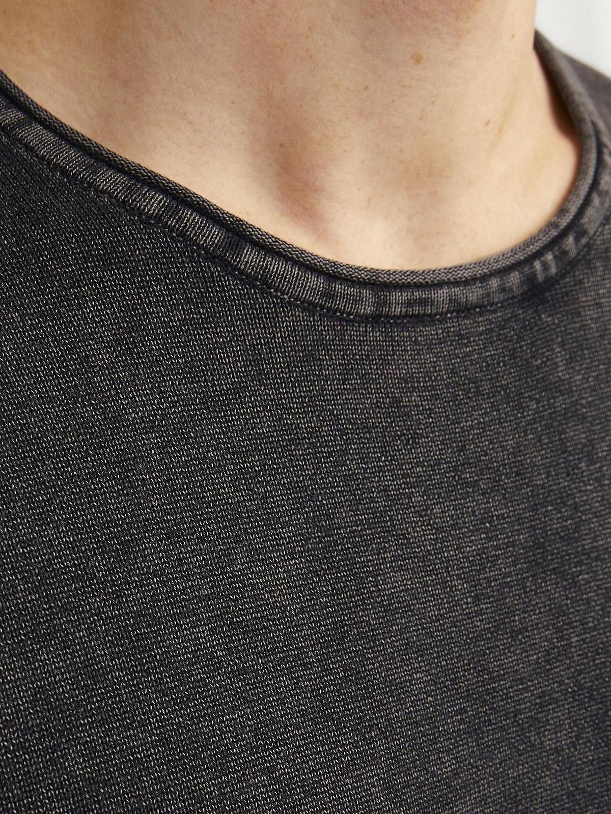 Чоловічий в'язаний джемпер JACK & JONES Однотонний в'язаний джемпер, фото №7