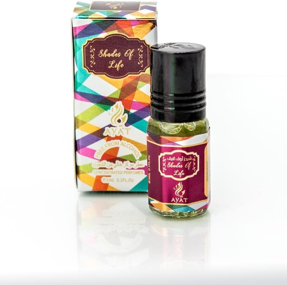 Парфуми AYAT PERFUMES Halal & Vegan 3ml Arabic Fragrance Oil 3ml x 12 (Shades Of Life), фото №1