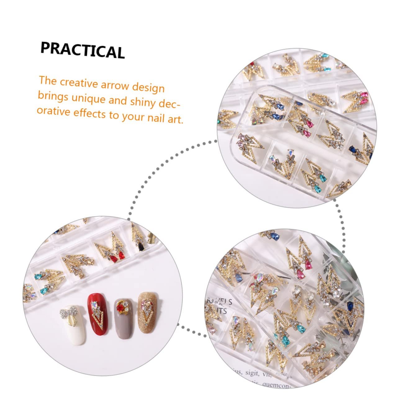 Стрази Дизайн Nagelmit -design Healeved Gl

itter, фото №8