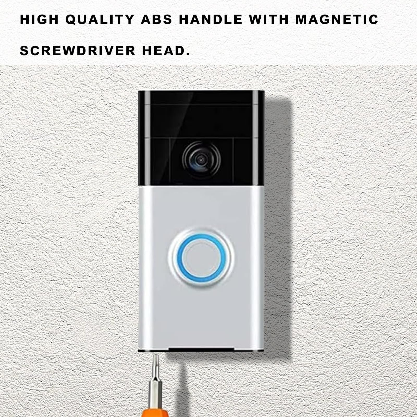 Набір викруток MaikcQ для заміни відеодзвінка, 2 елементи T6/T15, SL2.0/PH2 викрутка з 40 гвинтами для дверних дзвінків Ring Doorbell & Ring Doorbell 2 & Ring Doorbell Pro, фото №3 Набір викруток MaikcQ для заміни відеодзвінка, 2 елементи T6/T15, SL2.0/PH2 викрутка з 40 гвинтами для дверних дзвінків Ring Doorbell & Ring Doorbell 2 & Ring Doorbell Pro, фото №3