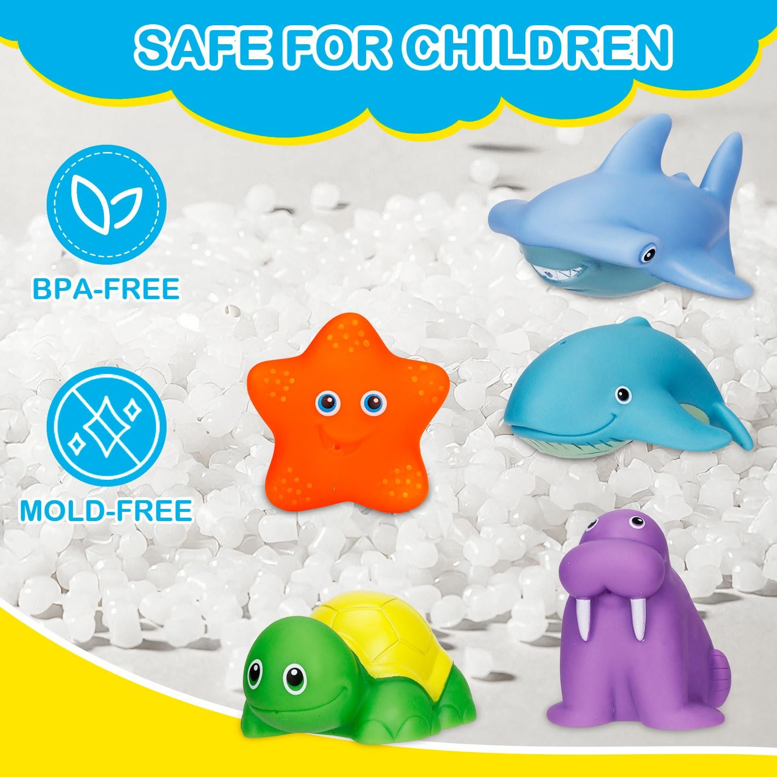 Игрушка для ванны с рыбацкой сеткой, фото №4