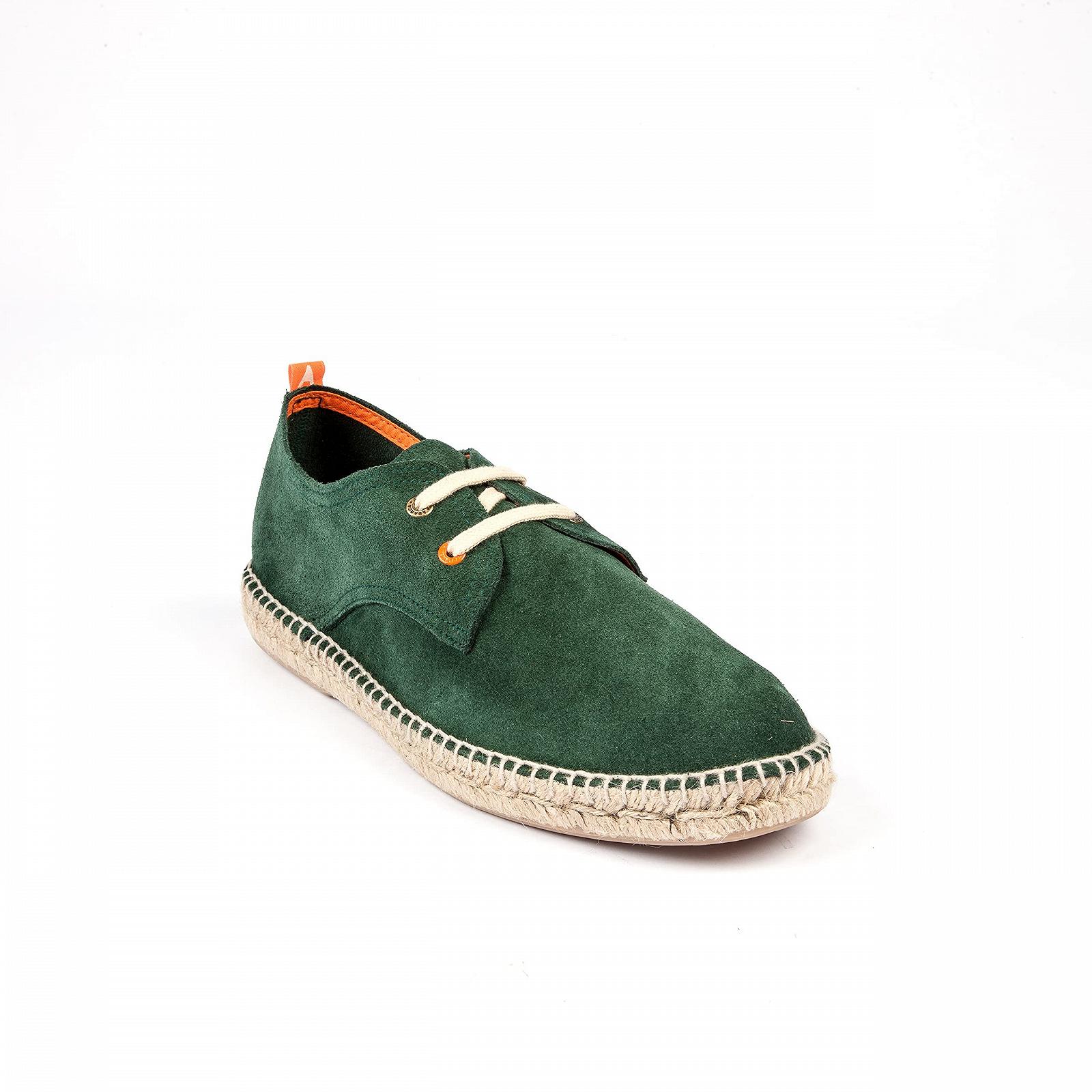 Мужские Эспадрильи из Джута и Кожи Ручной Работы Повседневные На Шнуровке Гибкие Мягкие Дышащие Эспадрильи, фото №4 Мужские Эспадрильи из Джута и Кожи Ручной Работы Повседневные На Шнуровке Гибкие Мягкие Дышащие Эспадрильи, фото №4