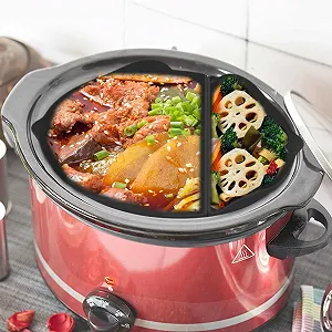 Силиконовые вкладыши Xujuika для мультиварки 2 разделительных кармана synthetic.ua - Фото 1